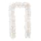 Glitzhome® 9ft. Pre-Lit White Pine Christmas Garland with LED Lights and Timer